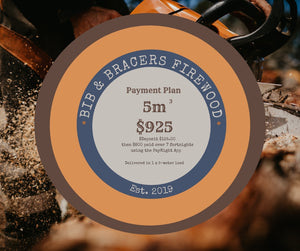 5M³ Firewood Payment Plan Deposit